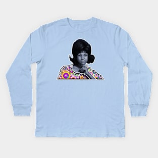 Aretha - Queen of Soul Kids Long Sleeve T-Shirt